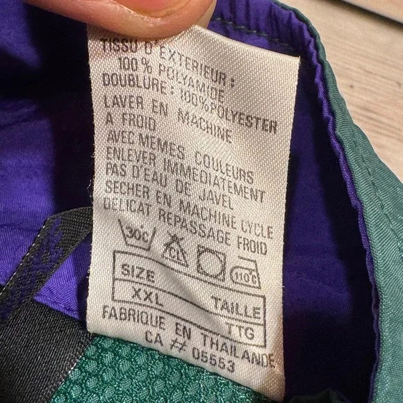 Vintage Nike Windbreaker Jacket Men's XXL Nylon - Picture 8 of 9